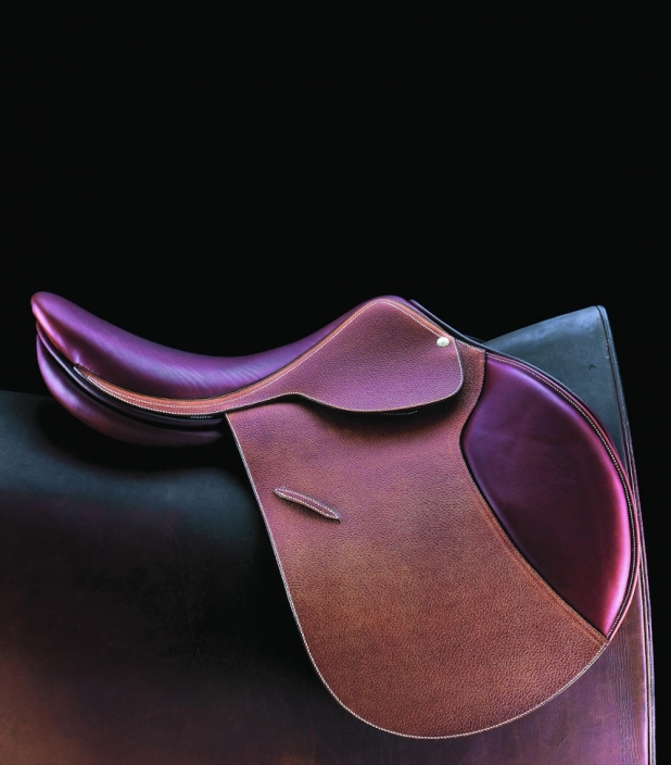 Guibert AP leather saddle