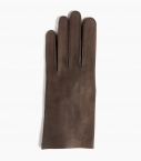 Women full-leather Saumur gloves, bay