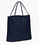 Saddle Bag Pony saphir, taurillon Pessoa