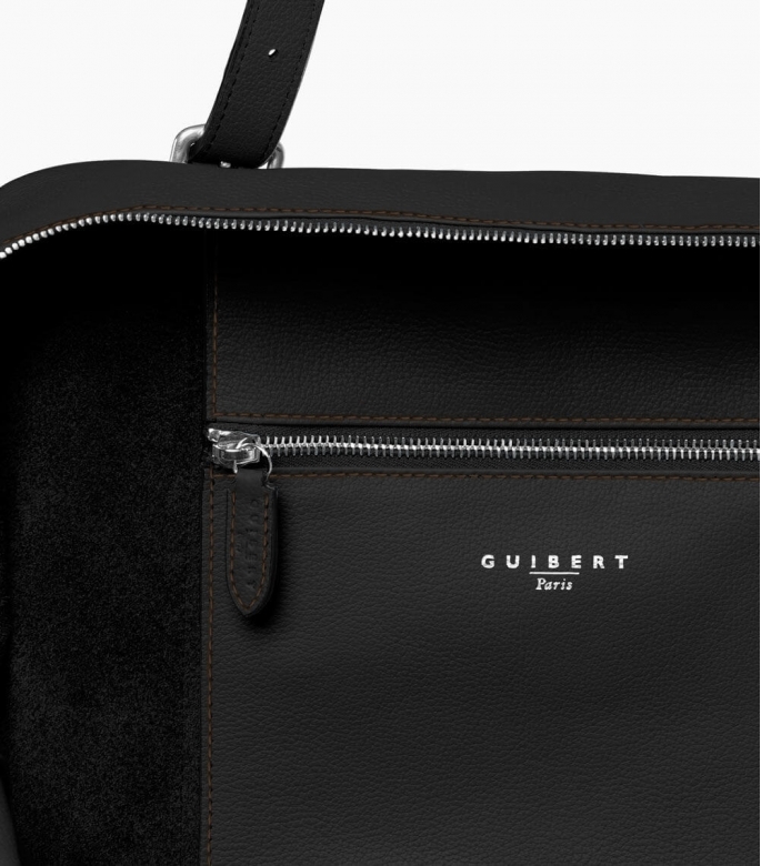 Groomin bag in sapphire taurillon leather - Guibert Paris