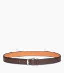 Guibert Paris stirrup buckle belt in Novonappa® leather