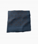 Modal and cashmere scarf, carbone 140x210
