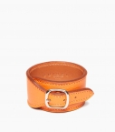 Bracelet de force Taurillon, orange