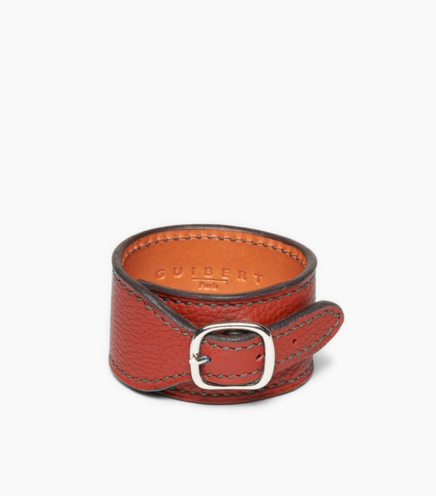 Taurillon Leather Bracelet, massaï
