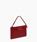 Clutch red, taurillon pessoa