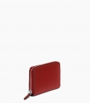 Zipped change purse 4c, red