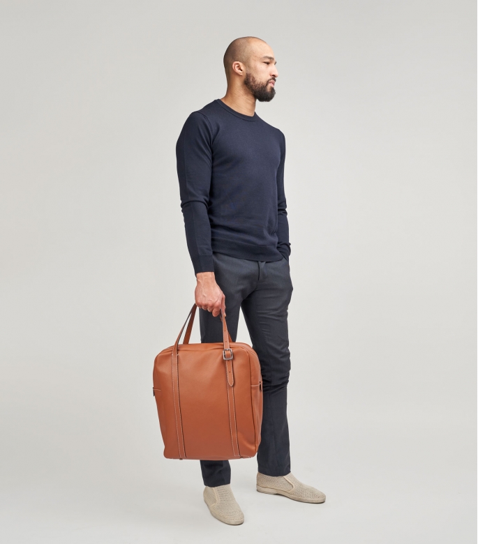 Guibert Paris - Allure bag in Pessoa bull leather, new camel