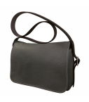 Besace, Saddle Calf - Noir - Mme Franki